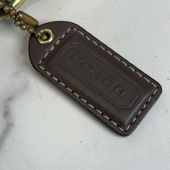 Coach Signature Brown and Tan Crossbody Shoulder Bag - Picture 4 of 12